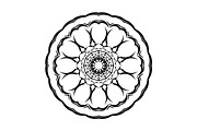 Elegant Mandala Line Art Collection, a Decorative Illustration by NJ Himel (Thumbnail 52 of 101)