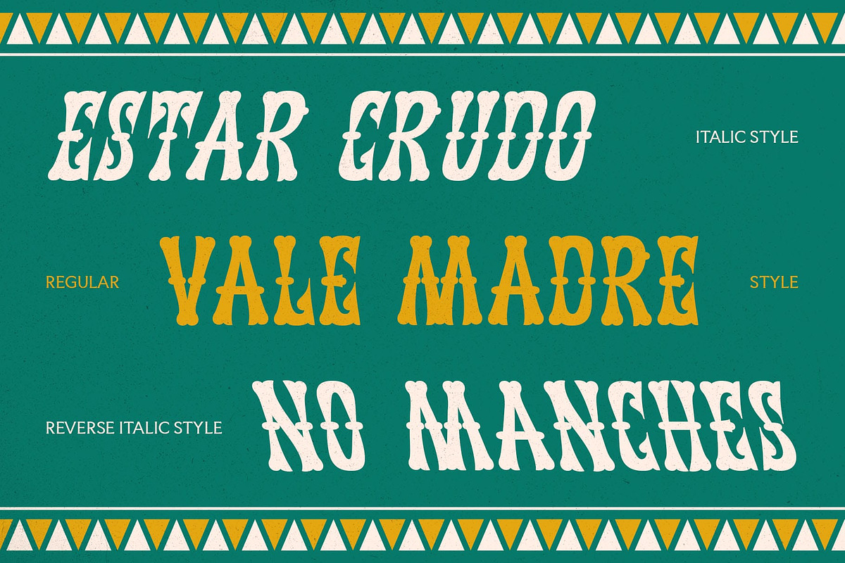 CS Morgana – Tuscan Font, a Sans Serif Font by Craft Supply Co. (Photo 2 of 8)