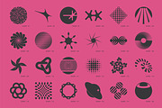 120 Abstract Geometric Shapes Part 5, a Graphic by Vanzyst (Thumbnail 6 of 6)