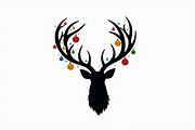 Rustic Deer Silhouette Bundle, an Illustration by Gfx_Store (Thumbnail 6 of 7)
