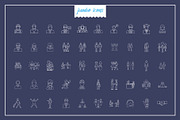 People Line Icons V2, an Outline Icon by Jumbo Icons (Thumbnail 4 of 5)