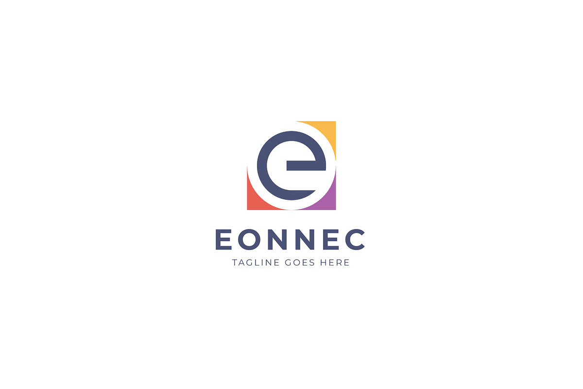 letter e eonnec logo, a Branding & Logo Template by Abir Hossain Waffi (Photo 2 of 2)