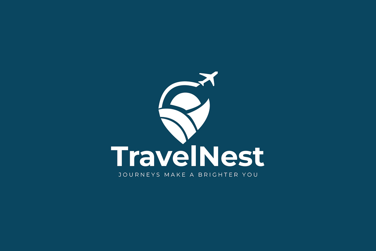 TravelNest Travel Logo Template, a Branding & Logo Template by SANB (Photo 2 of 3)