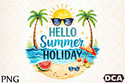 Hallo Summer Holiday Clipart, an Icon by DreamCafeArt (Thumbnail 1 of 7)