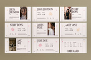 Cream Pink Gradient KOL Google Slide, a Presentation Template by graphicook (Thumbnail 3 of 4)