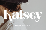 Kalsey, a Serif Font by Muksal Creative (Thumbnail 1 of 9)