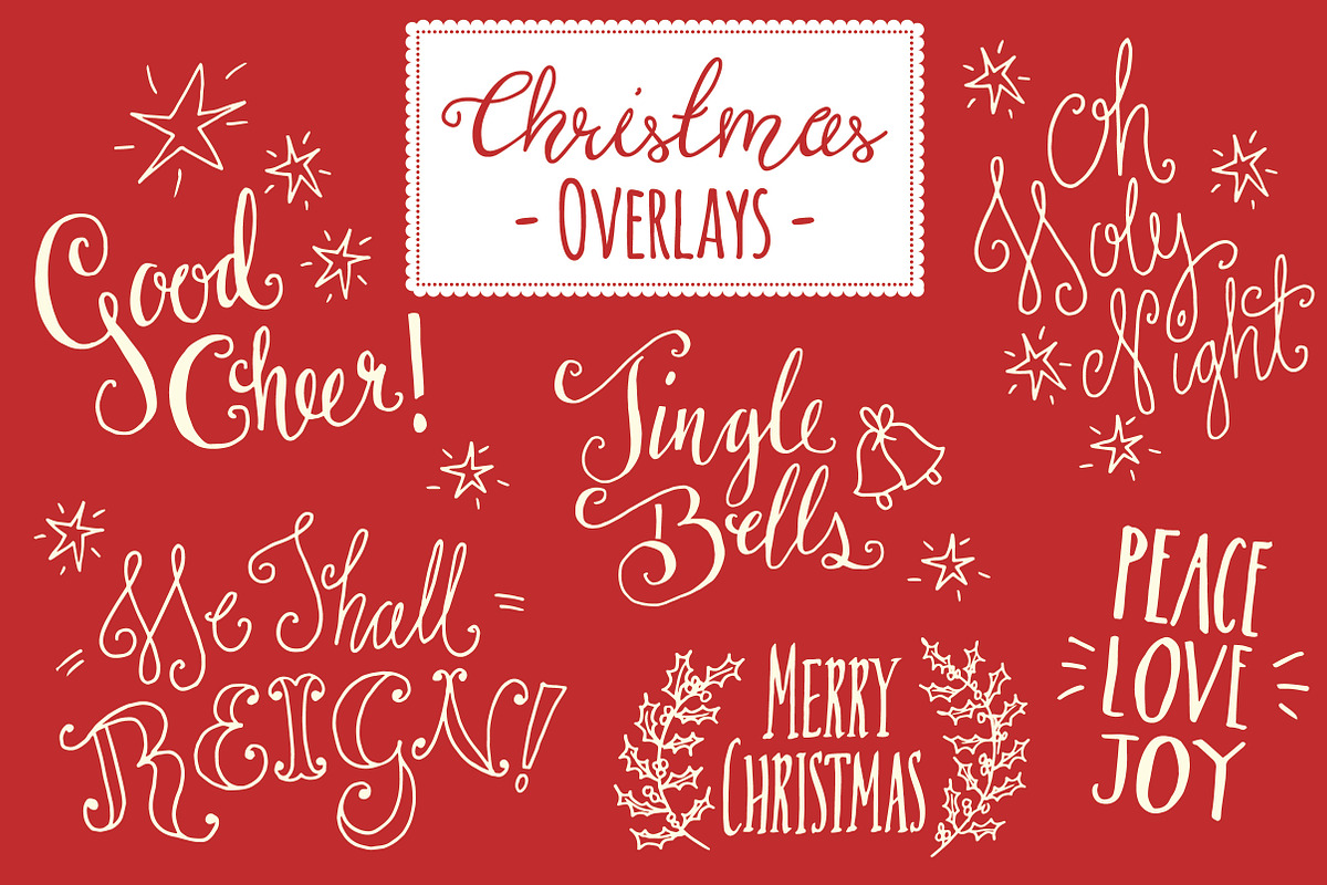 Christmas Clipart + Vectors! (Set 5)