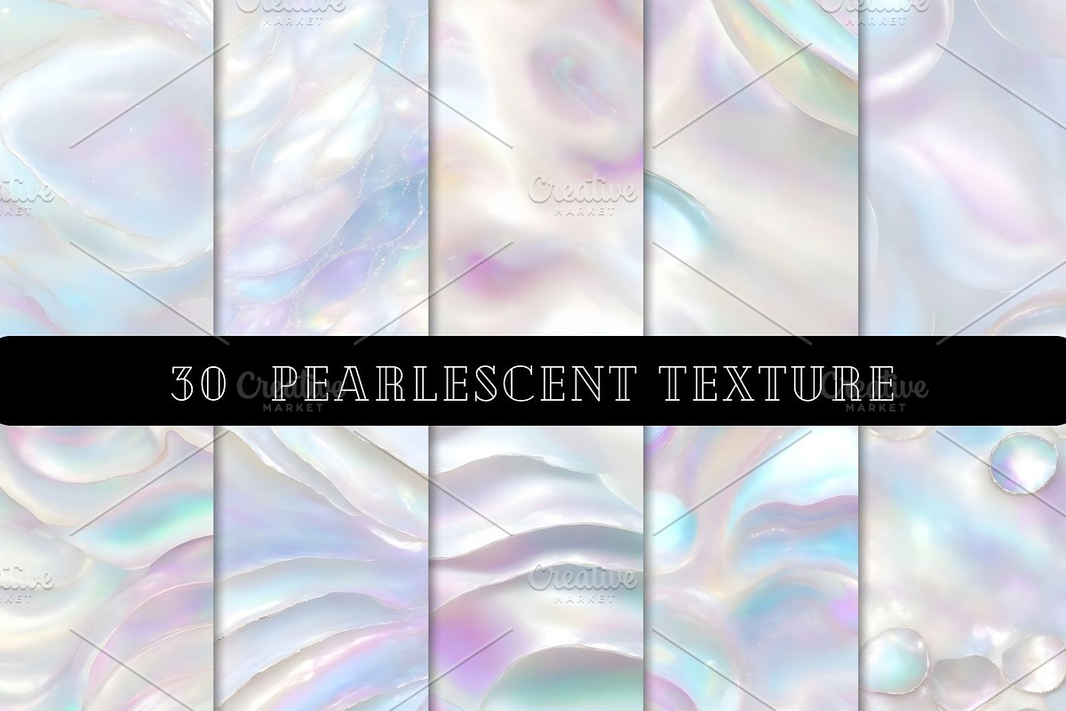 Unique Mother Of Pearl Shell Texture