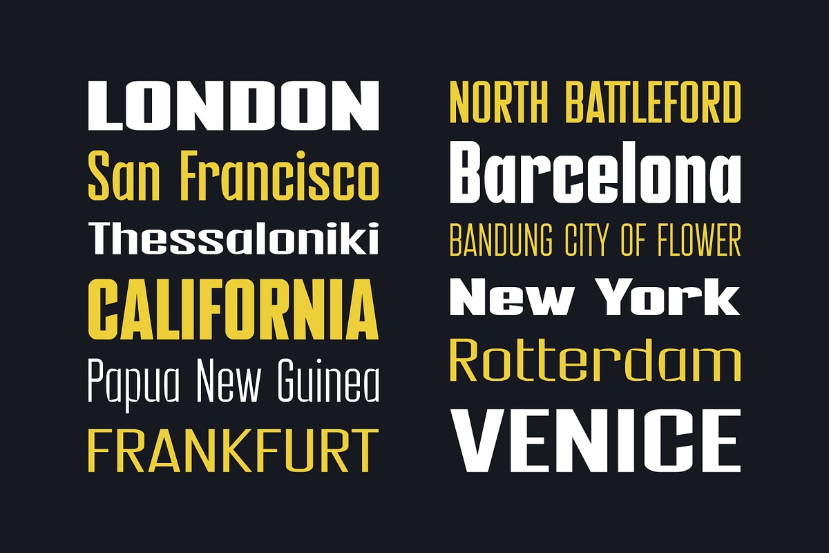 Nextrue Fonts Family, a Sans Serif Font by Asenbayu (Photo 5 of 15)