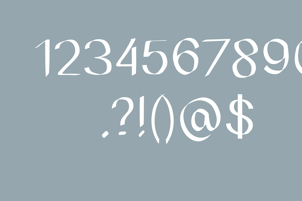 Classicana | Handwritten Display, a Sans Serif Font by OneTen The Studio (Photo 5 of 5)