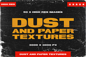 Dust Scratch & Paper Textures