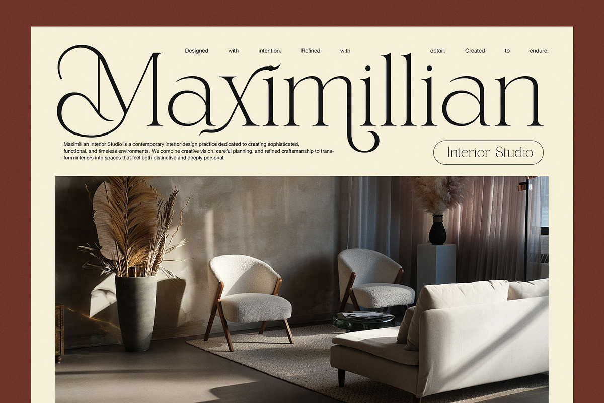 Bugist Elegant Serif Font, a Serif Font by Graphicxell (Photo 3 of 8)