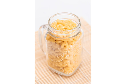 Uncooked Chifferi Rigati Pasta in, a Food & Drink Photo by InfinitumProdux