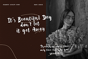 Roarety - Rough Script Font, a Font by Haps Space (Thumbnail 4 of 8)