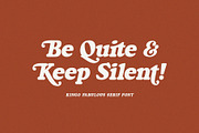 Kingo, a Serif Font by Omotu Studio (Thumbnail 13 of 19)