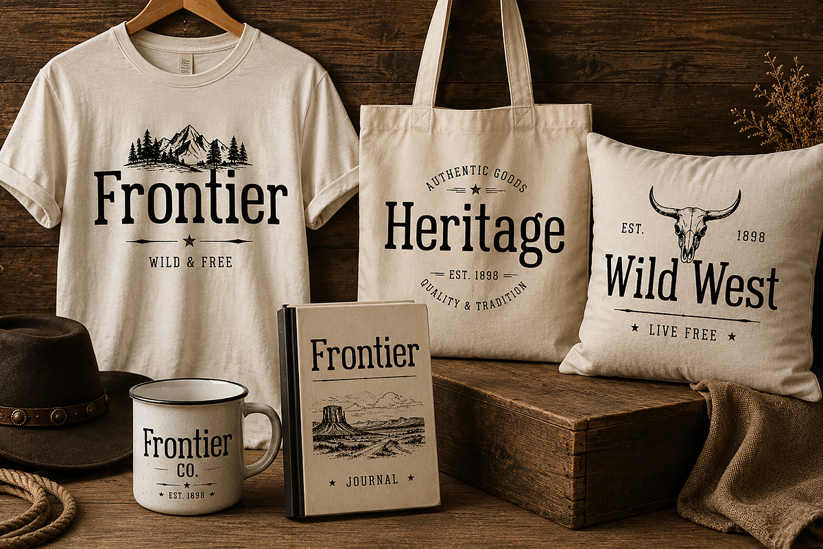 Frontier, a Serif Font by Wow Magic (Photo 2 of 5)