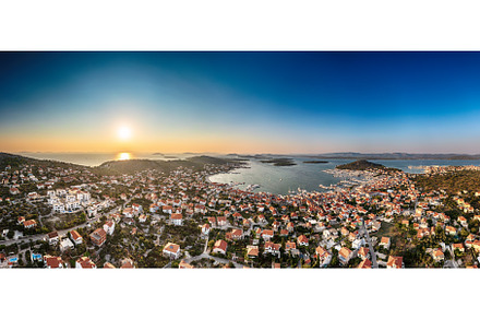 Top view of the Zadar, Croatia., an Architecture Photo by Nature and travel