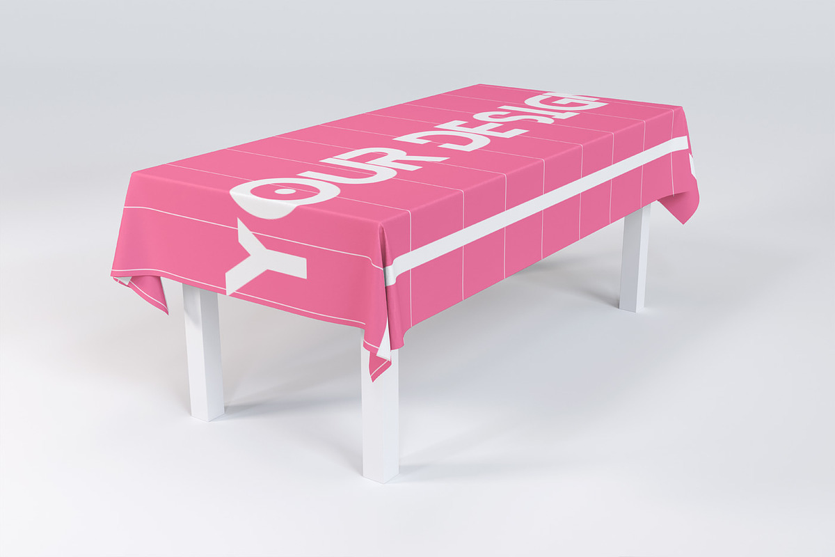 Tablecloth studio mockup set 01, a Mockup by Easy Mocks (Photo 6 of 12)