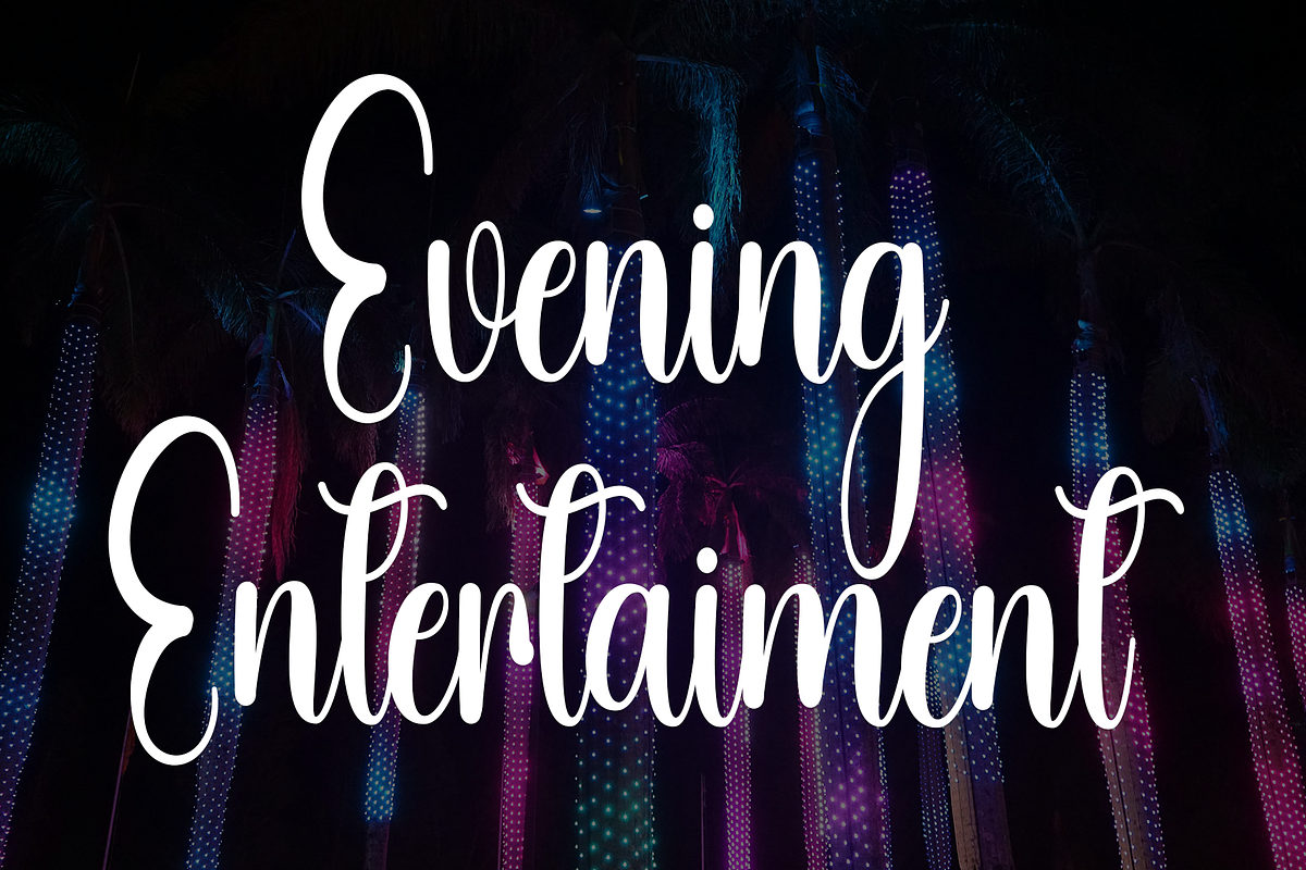 Night Party, a Handwritten Font by FreshTypeINK (Photo 7 of 8)