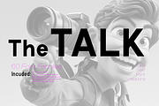 The Talk Sans Serif Font Family, a Sans Serif Font by artisans (Thumbnail 1 of 10)