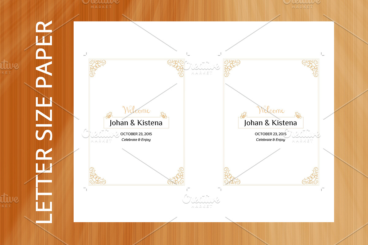 Wedding Welcome Basket Tag, a Stationery Template by retrographix (Photo 3 of 3)