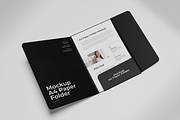 A4 Paper Folder Mockup, an Advertising Mockup by Twins_studio926 (Thumbnail 4 of 5)