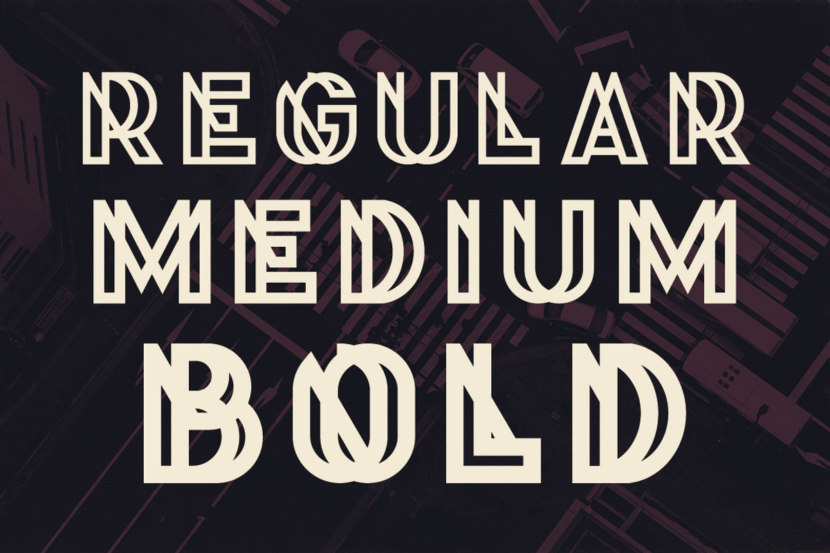 Phantom - Display Font preview 2