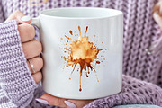 Coffee Stains Clipart, an Illustration by Rose Art (Thumbnail 5 of 7)