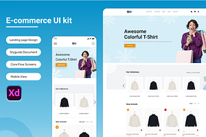 E-commerce Website UI Kit