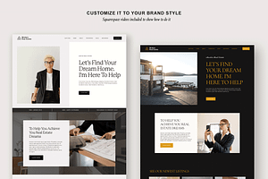 Real Estate Squarespace 7.1 Template