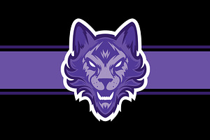 Werewolf sport logotype