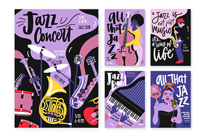 Jazz Poster Set