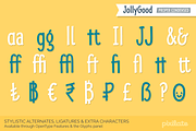 JollyGood Proper Condensed- Complete, a Sans Serif Font by Letradora (Thumbnail 7 of 7)