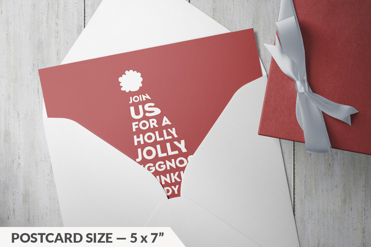 Christmas Invitations, an Invitation Template by Designs by Justin Lynch (Photo 3 of 5)