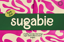 Sugabie - Sweet font duo