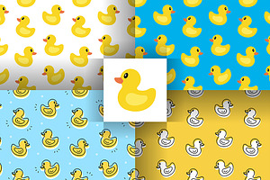 Yellow Duck Pattern