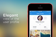 Messaging Application iOS7 Ready, an App Template by The Major (Thumbnail 5 of 5)
