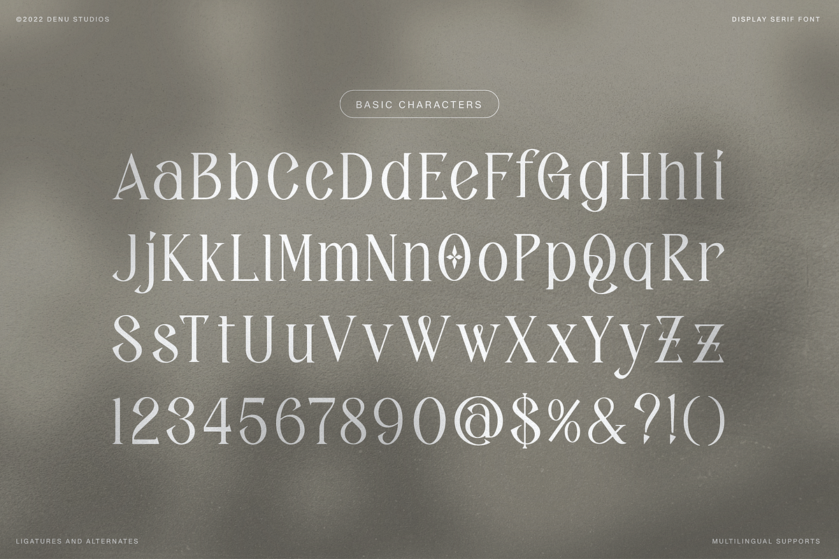 Firorah | Display Serif Font, a Serif Font by Denustudios (Photo 9 of 11)