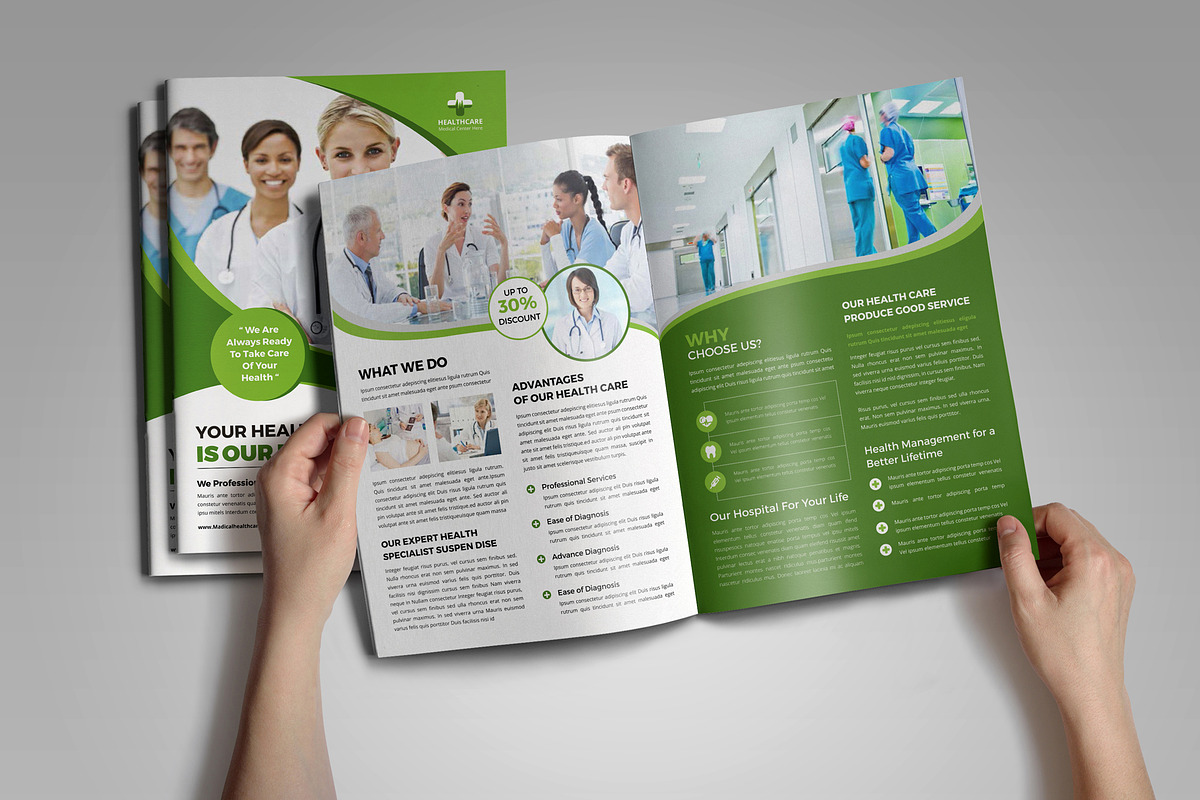 Medical Healthcare Brochure V2, a Brochure Template by JanySultana (Photo 7 of 8)