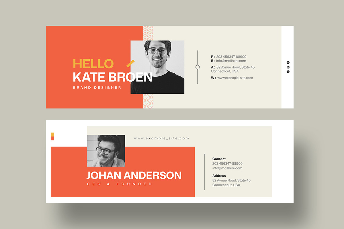 Email Signature Design, an Email Template by HiveArts (Photo 4 of 4)