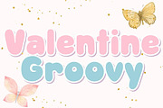 Valentine Groovy, a Handwritten Font by Charmingbear59.design (Thumbnail 1 of 5)