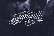 Alevattros Script for Tattoo Logo, a Script Font by ilhamtaro (Thumbnail 5 of 12)