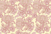 3 Floral paisley fabric patterns, a Wallpaper Graphic by antalogiya (Thumbnail 3 of 4)