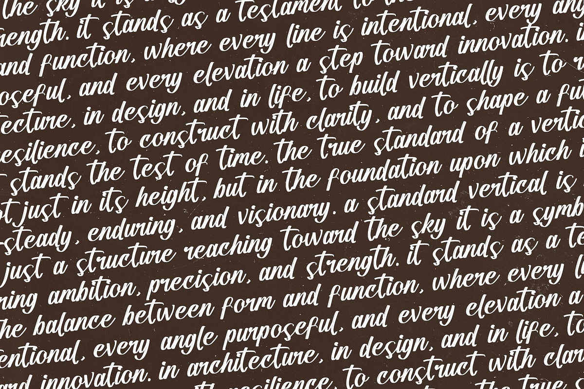 Standard Vertical Modern Brush Font, a Script Font by stylishtype.co (Photo 17 of 20)