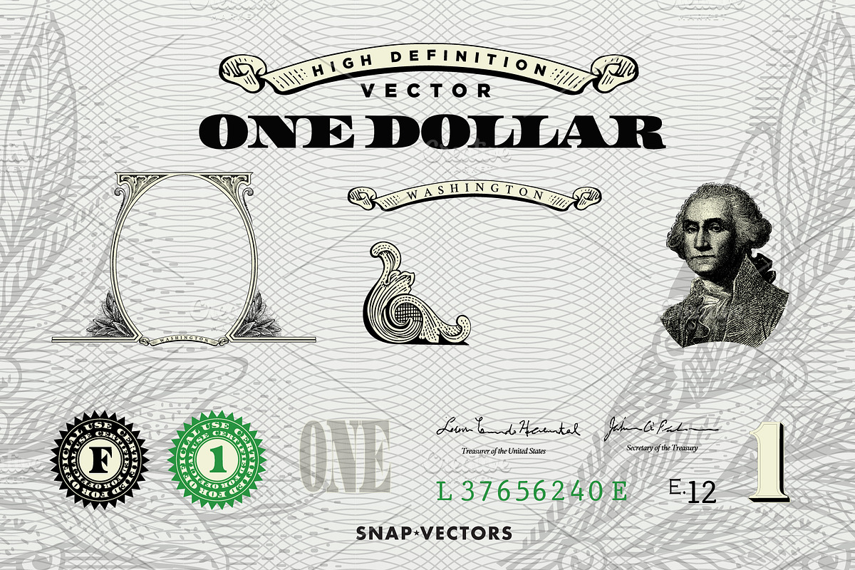 Vector Dollar Bundle, a Finance Illustration by Snap Vectors (Photo 7 of 9)
