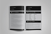 Booklet Resume Template, a Resume Template by voryu (Thumbnail 4 of 5)