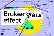 Broken glass effect, a Brushes & More by Bran. (Thumbnail 1 of 9)