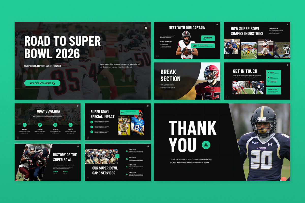 2026 Super Bowl Keynote, a Presentation Template by Antstheme (Photo 4 of 4)