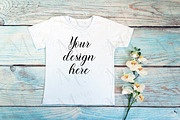 18 Kids White t-shirt Mockup bundle., a Print Template by MockupMarket (Thumbnail 4 of 19)