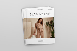 Top View Magazine Mockup